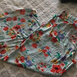 Floral PJ pants